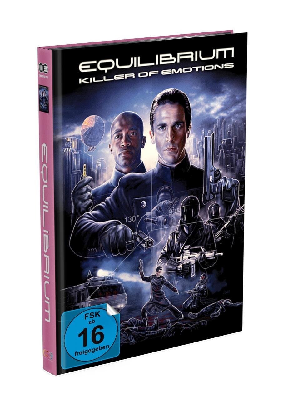EQUILIBRIUM - 2-Disc Mediabook Cover B (Blu-ray + DVD) Limited 999 Edition
