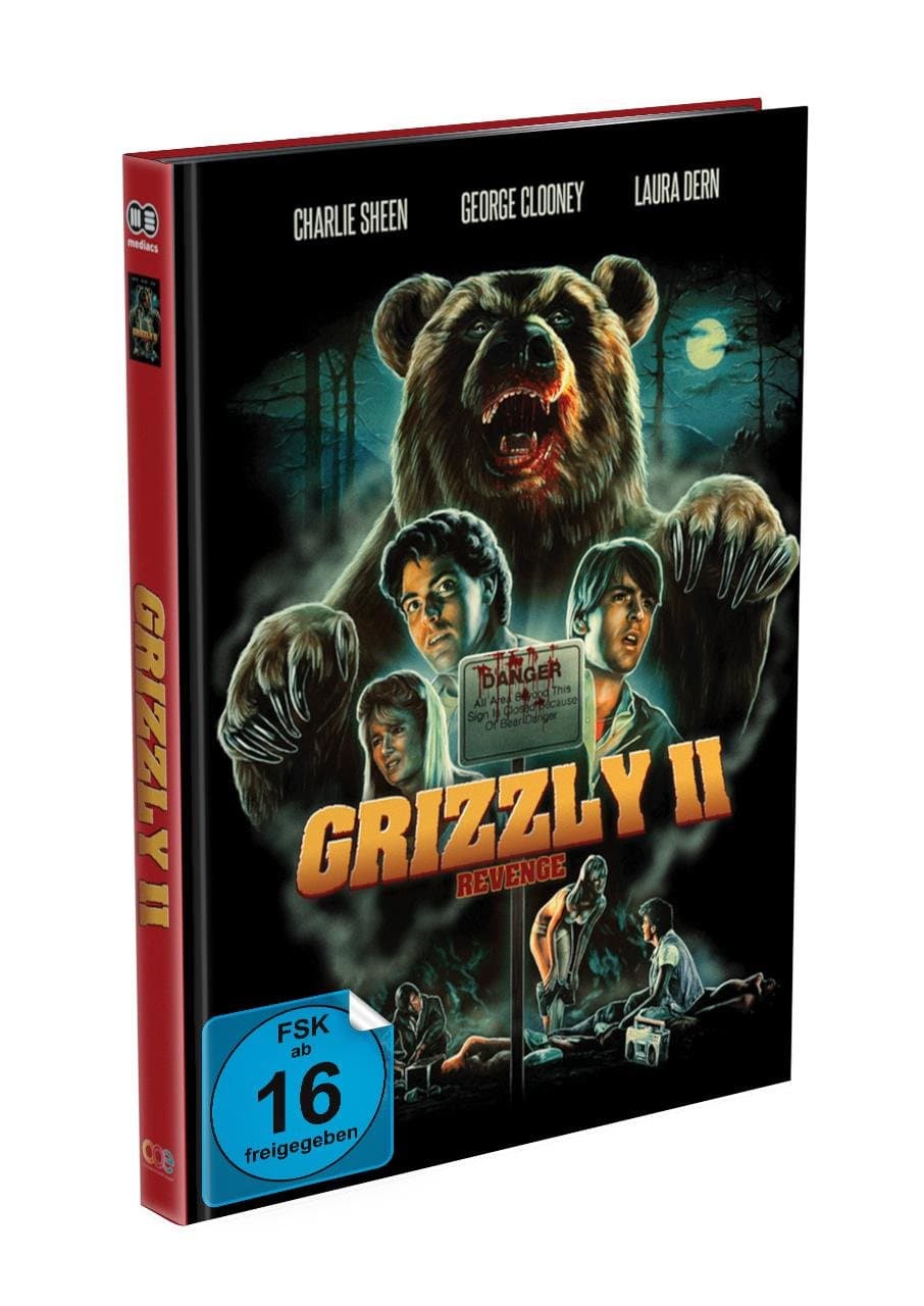 GRIZZLY 2: REVENGE - 2-Disc Mediabook - Cover A - Limited Edition auf 999 Stück  (Blu-ray + DVD)