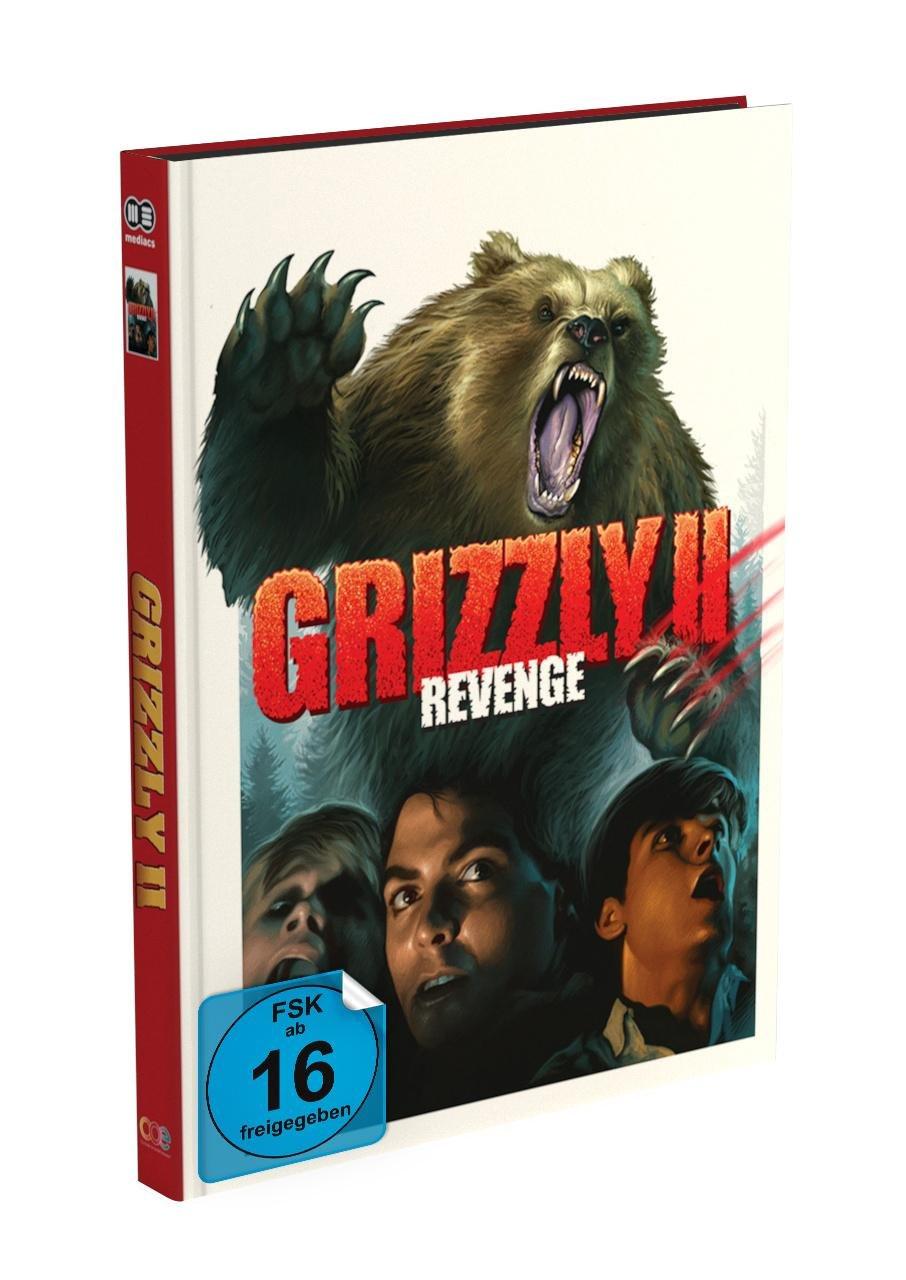 GRIZZLY 2: REVENGE - 2-Disc Mediabook - Cover C - Limited Edition auf 999 Stück - Uncut  (Blu-ray + DVD)
