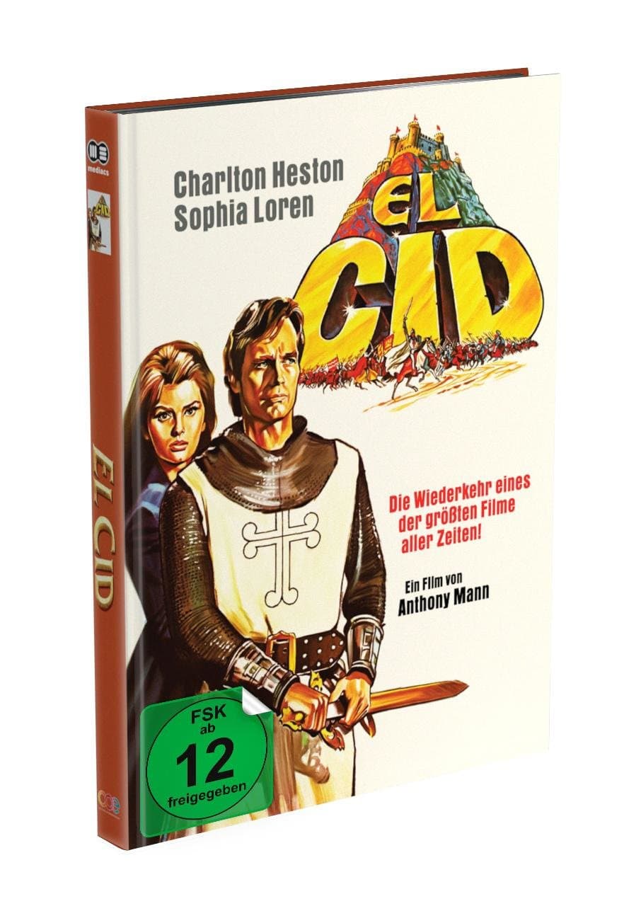 EL CID - 2-Disc Mediabook - Cover A - Limited 500 Edition - Uncut  (Blu-ray + DVD)