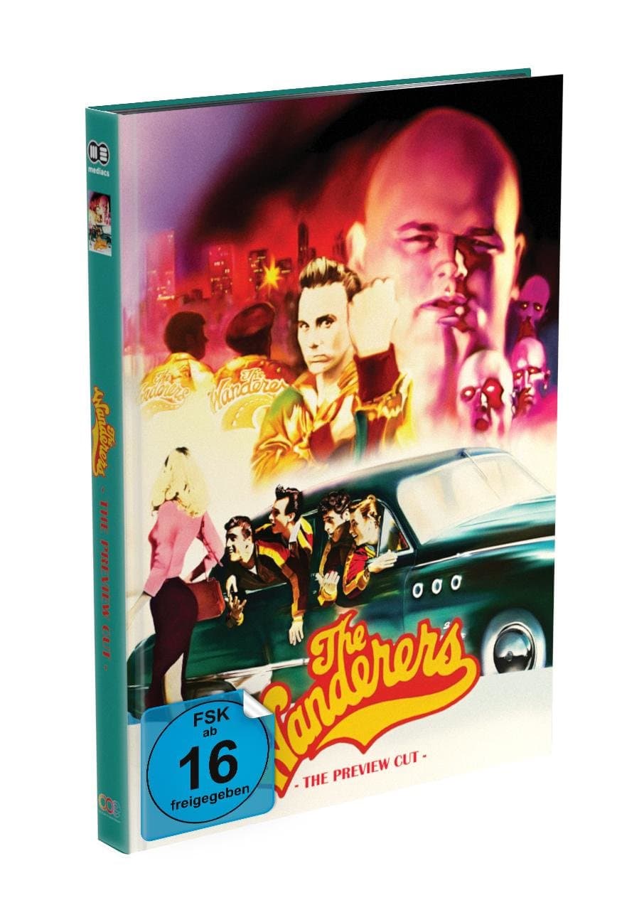 THE WANDERERS - 3-Disc Mediabook - Cover A - Limited 500 Edition - The Preview Cut  (DVD + Blu-ray + CD-Soundtrack)