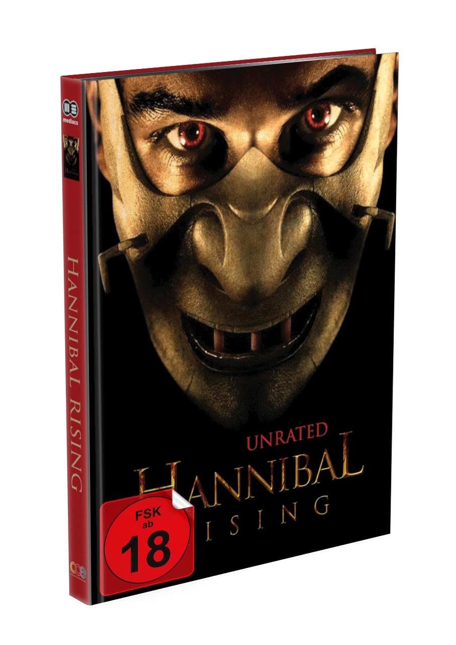 HANNIBAL RISING - Unrated - 2-Disc Mediabook Cover B (Blu-ray + DVD) Limited 500 Edition