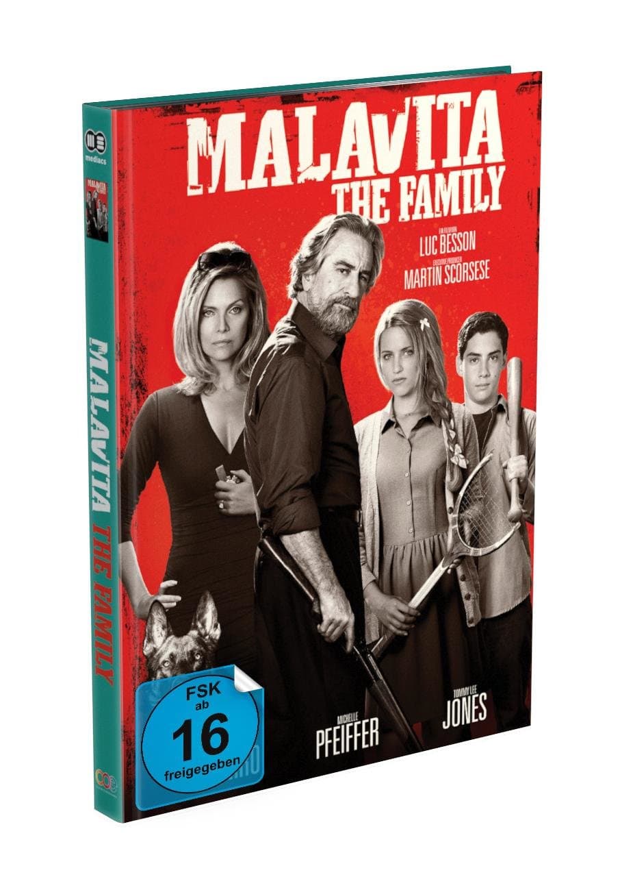 MALAVITA – The Family - 2-Disc Mediabook Cover A (Blu-ray + DVD) Limited 500 Edition