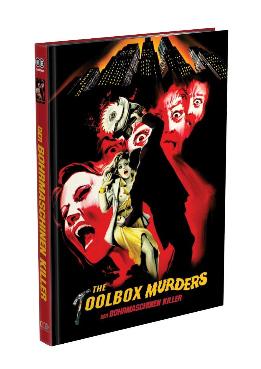 DER BOHRMASCHINENKILLER - 3-Disc Mediabook Cover C (4K UHD + Blu-ray + DVD) Limited 250 Edition - Uncut