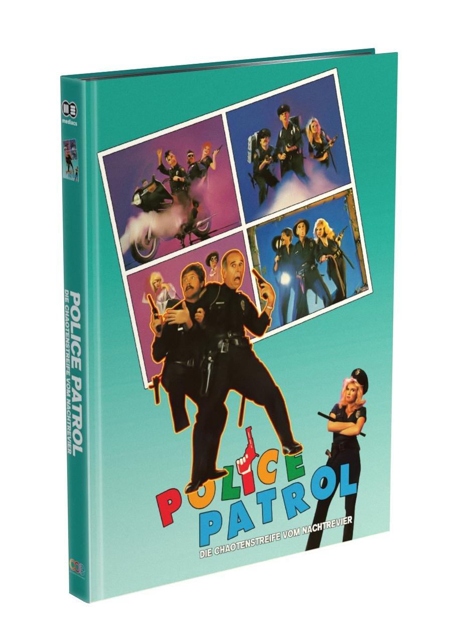 POLICE PATROL - Die Chaotenstreife vom Nachtrevier - 2-Disc Mediabook Cover D (Blu-ray + DVD) Limited 250 Edition - Uncut