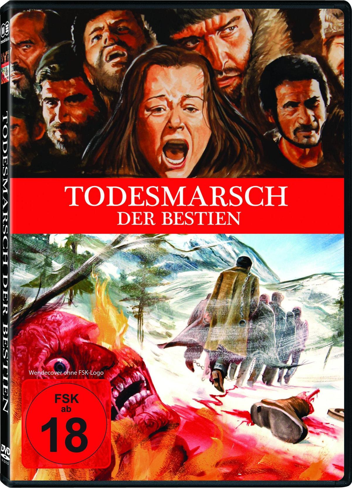 TODESMARSCH DER BESTIEN (DVD) UNCUT - Cover A - Limited Edition