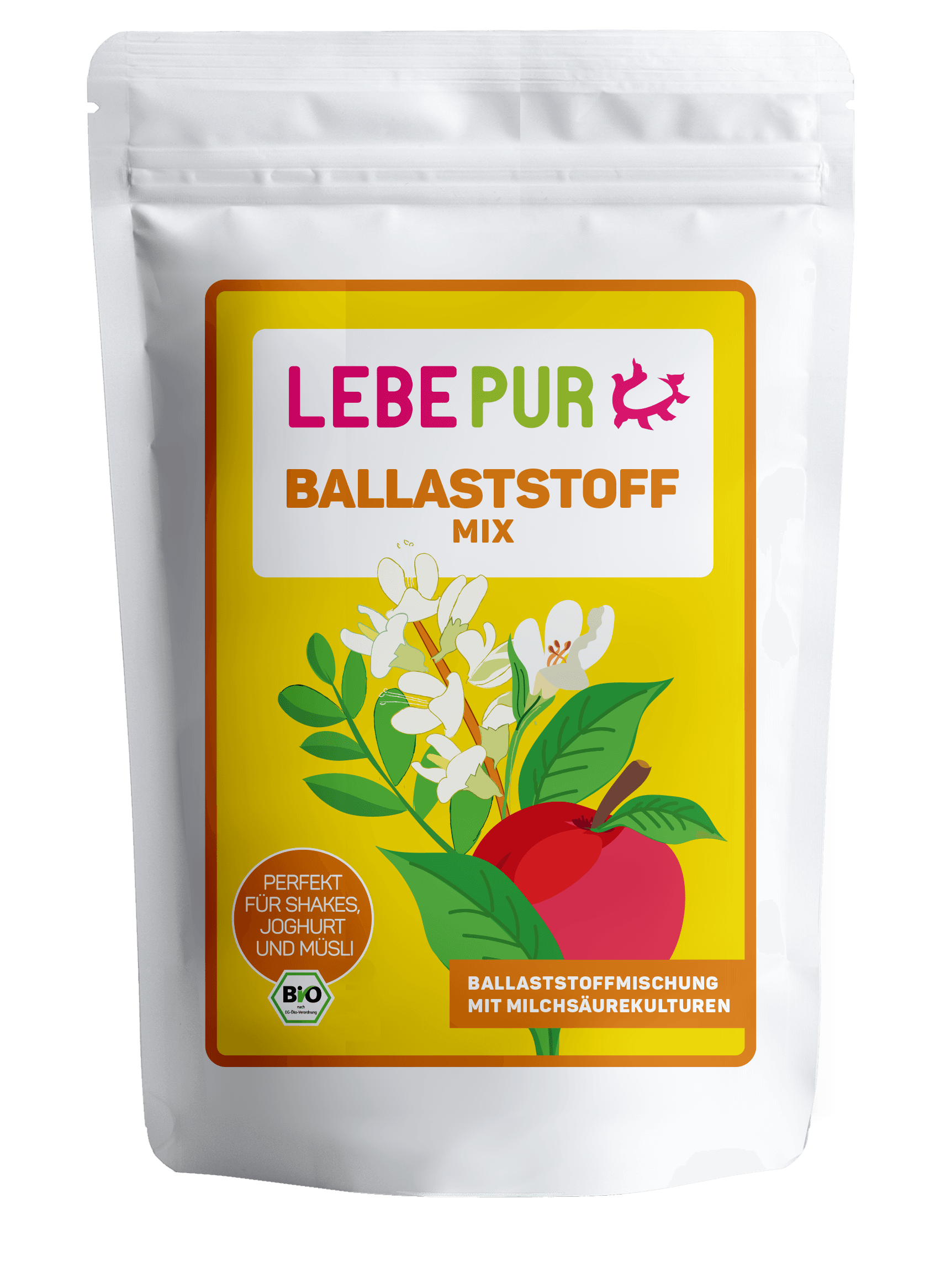 LEBEPUR Bio Pulver Ballastoffmix