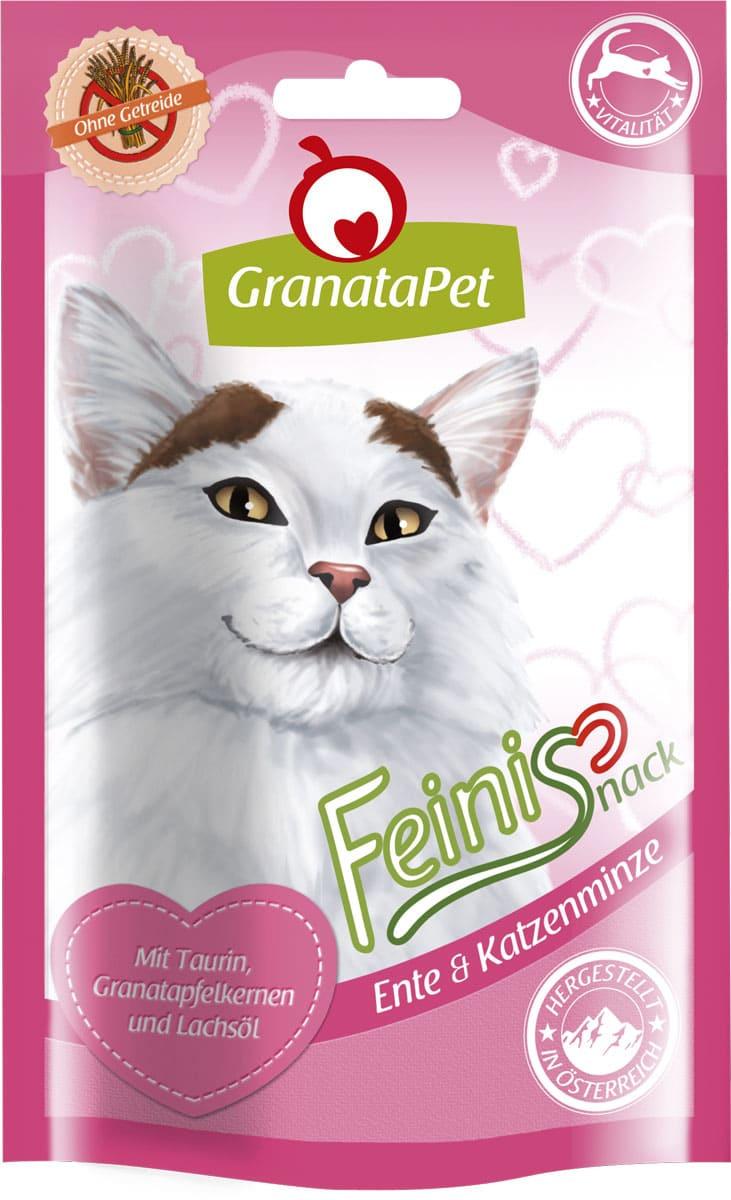 GranataPet Katzensnacks Ente&Katzenminze