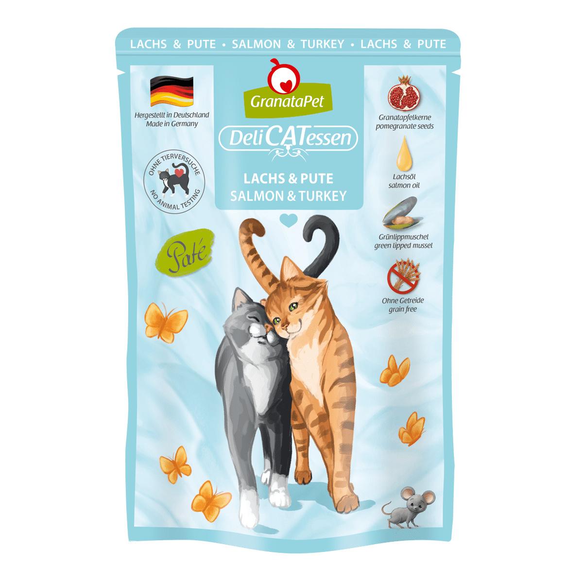 GranataPet Katzennassfutter Lachs&Pute