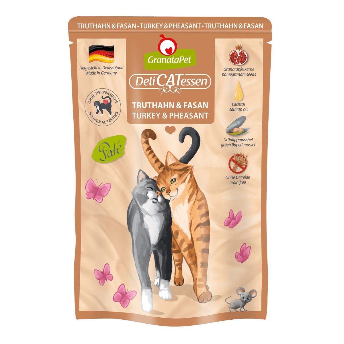 GranataPet Katzennassfutter Truthahn&Fasan