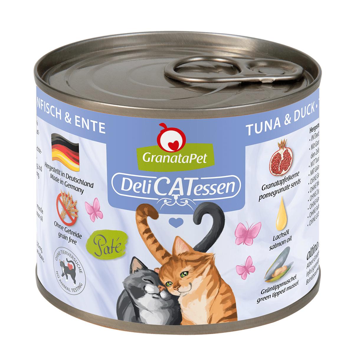GranataPet Katzennassfutter Thunfisch&Ente