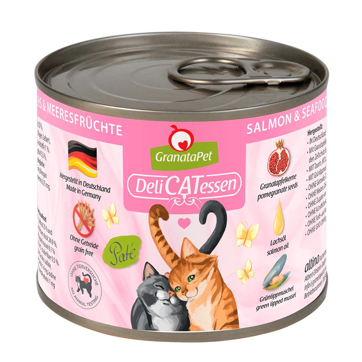 GranataPet Katzennassfutter Lachs&Meeresfrüchte