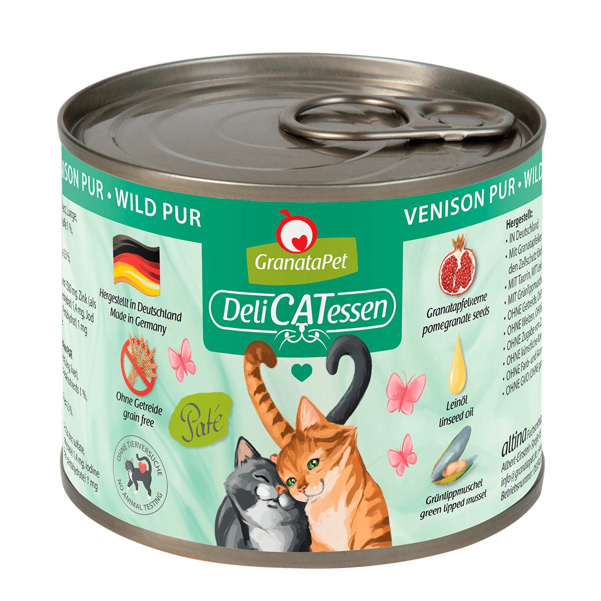 GranataPet Katzennassfutter Wild PUR