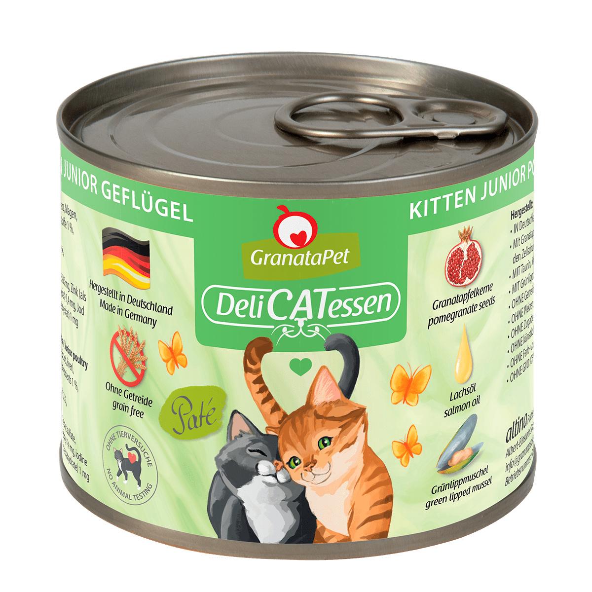 GranataPet Katzennassfutter Kitten Geflügel