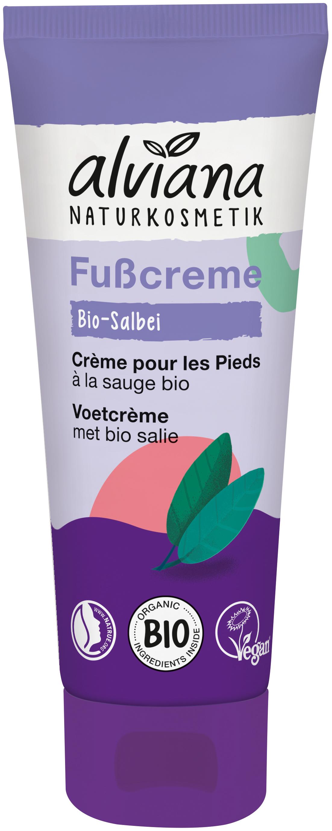 alviana Fußcreme mit Bio-Salbei