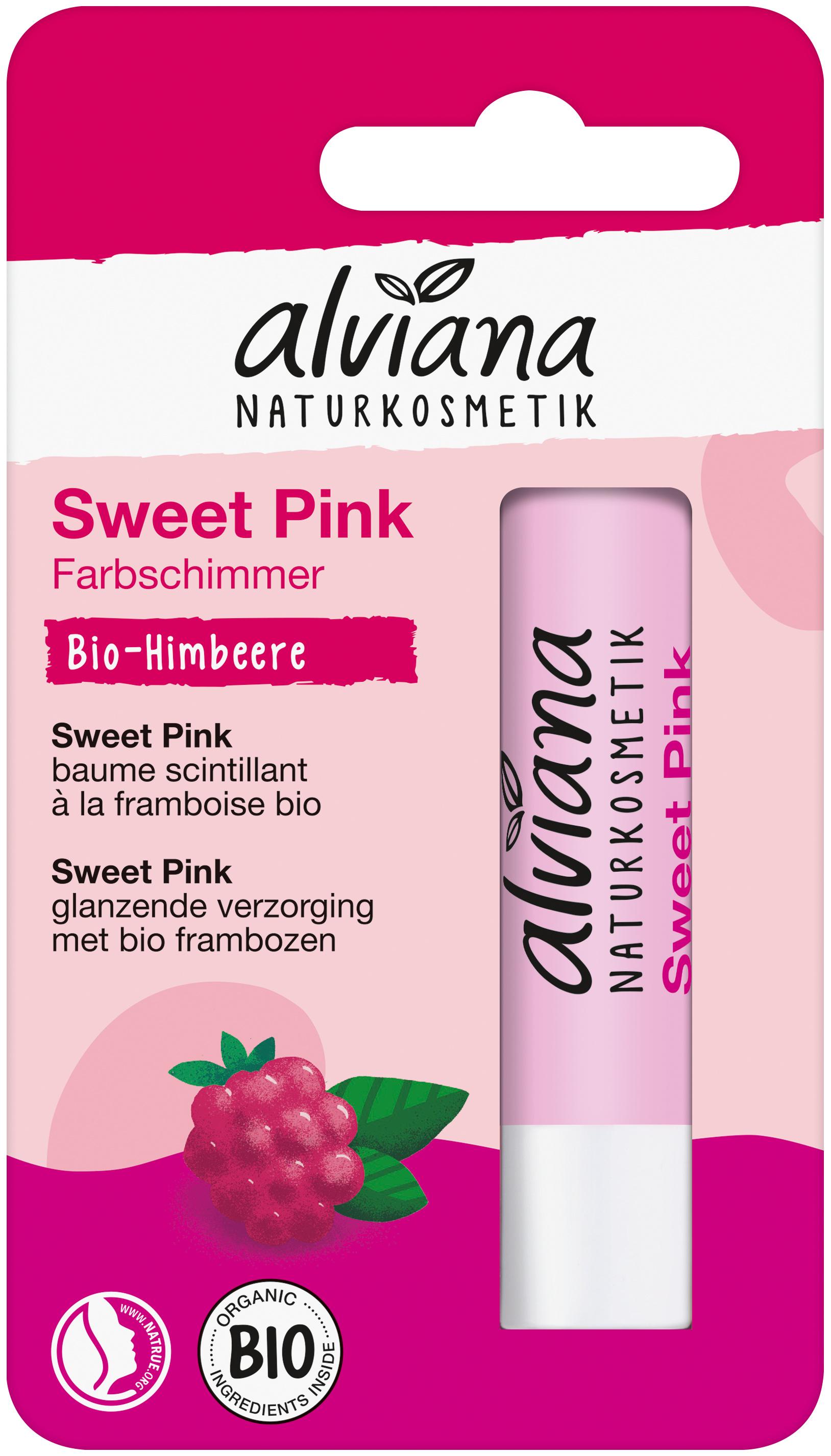alviana Lippenpflegestift Sweet Pink