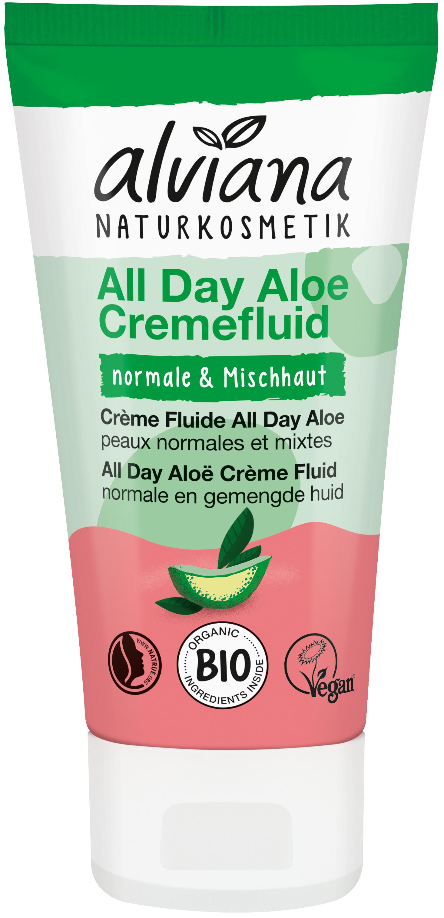 alviana All Day Aloe Cremefluid Tagespflege