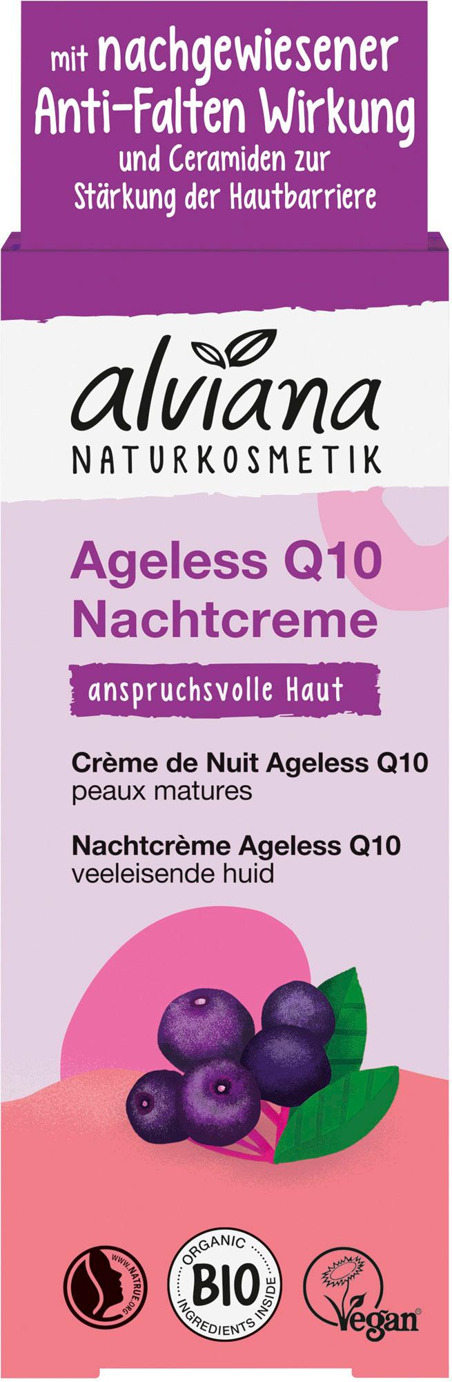 Produktbild alviana Nachtcreme Ageless Q10 2 von 3