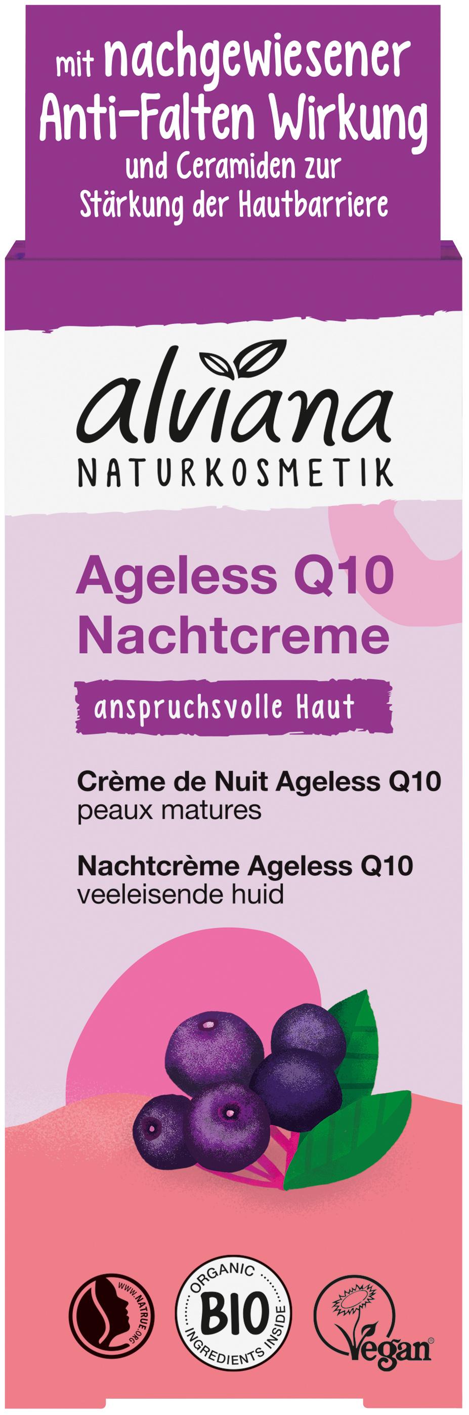 Produktbild alviana Nachtcreme Ageless Q10 3 von 3