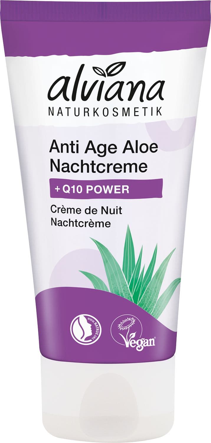 alviana Anti Age Aloe Nachtcreme Q10
