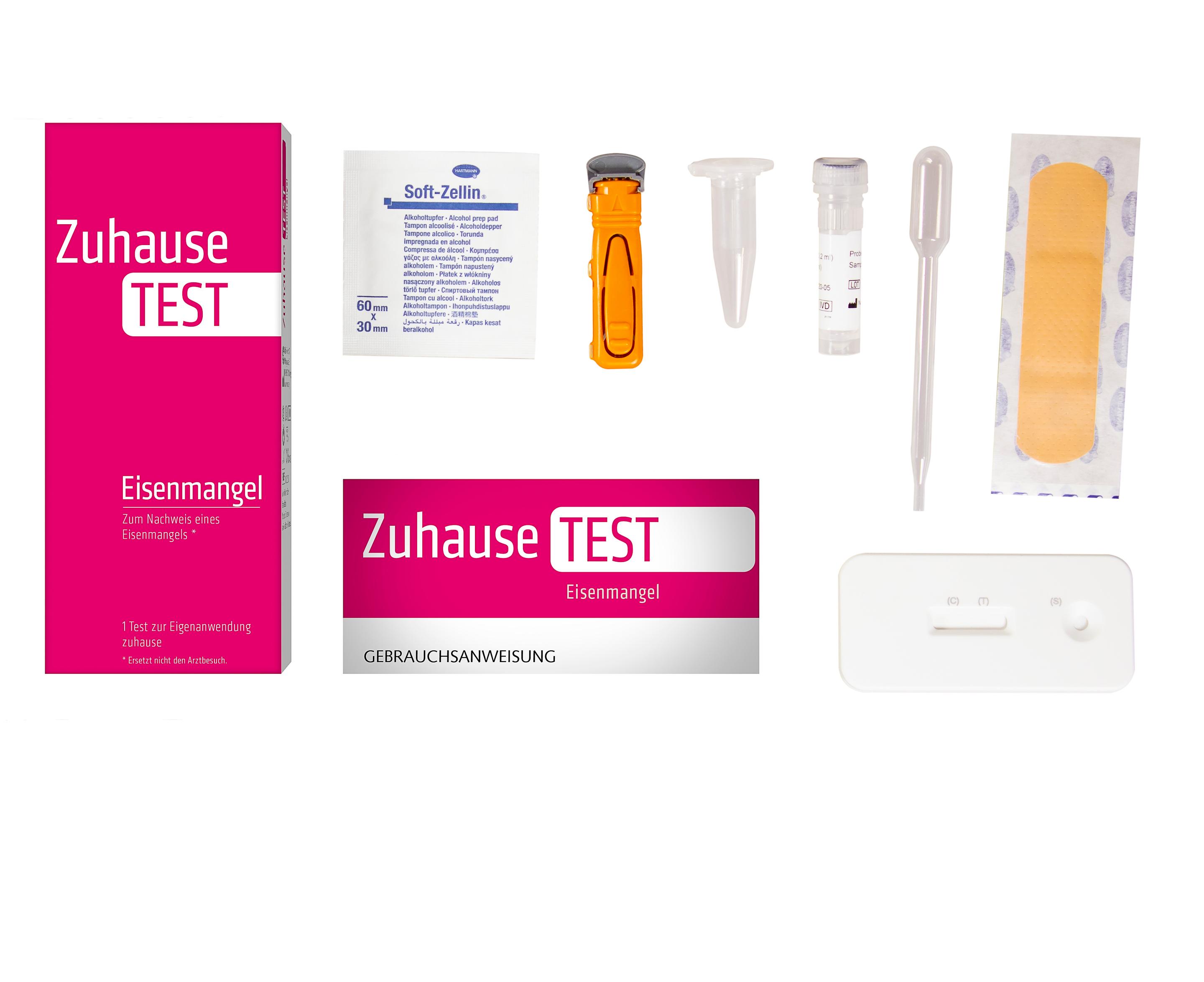 Produktbild NanoRepro ZuhauseTEST Eisenmangel 3 von 3