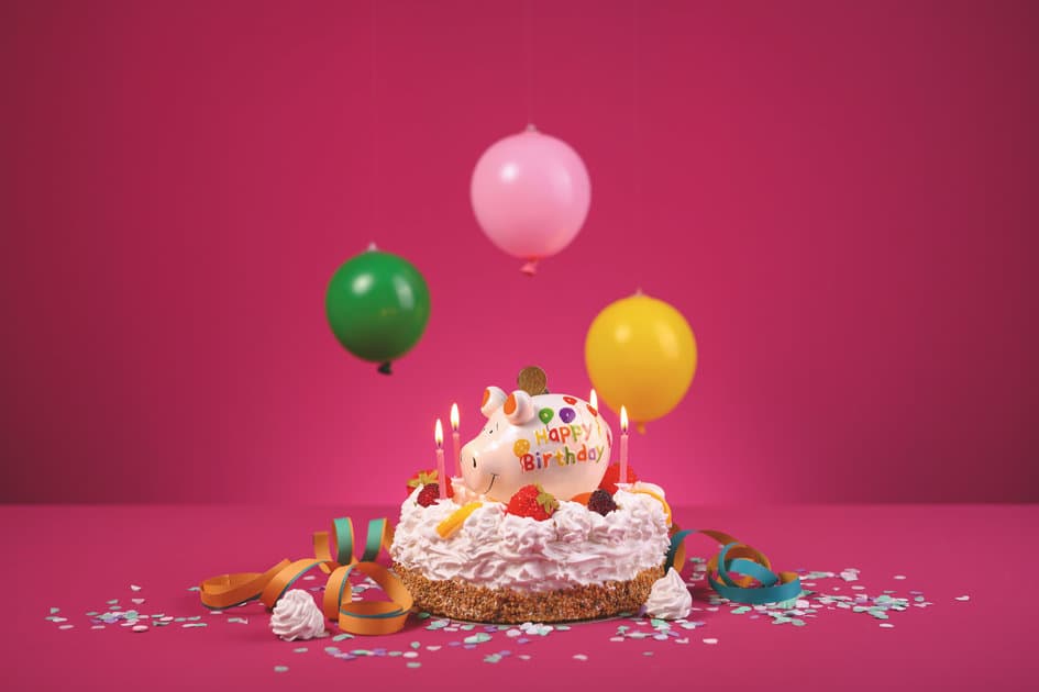 Produktbild KCG Sparschwein Happy Birthday 2 von 2