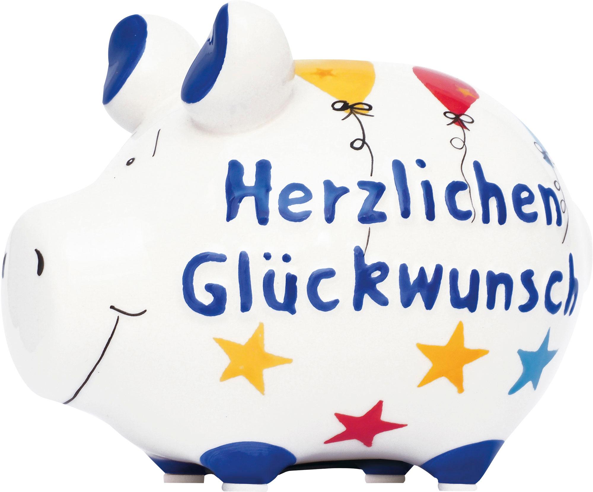 KCG Sparschwein Herzlichen Glückwunsch