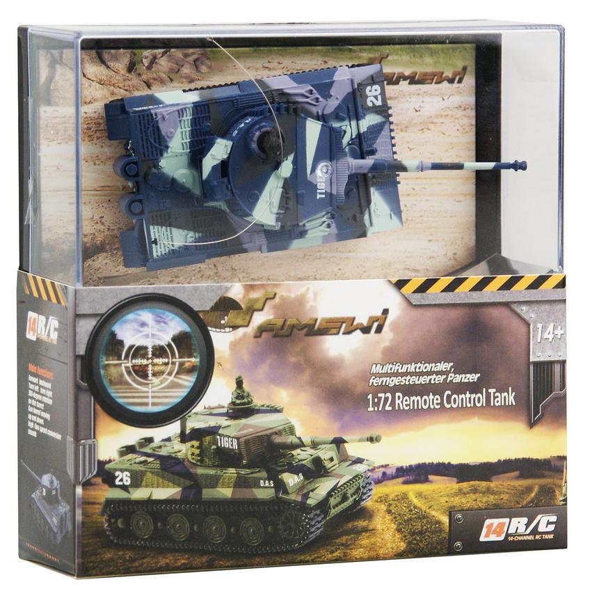 Produktbild Amewi - Mini Panzer Tiger I, 1:72, sortiert 4 von 4