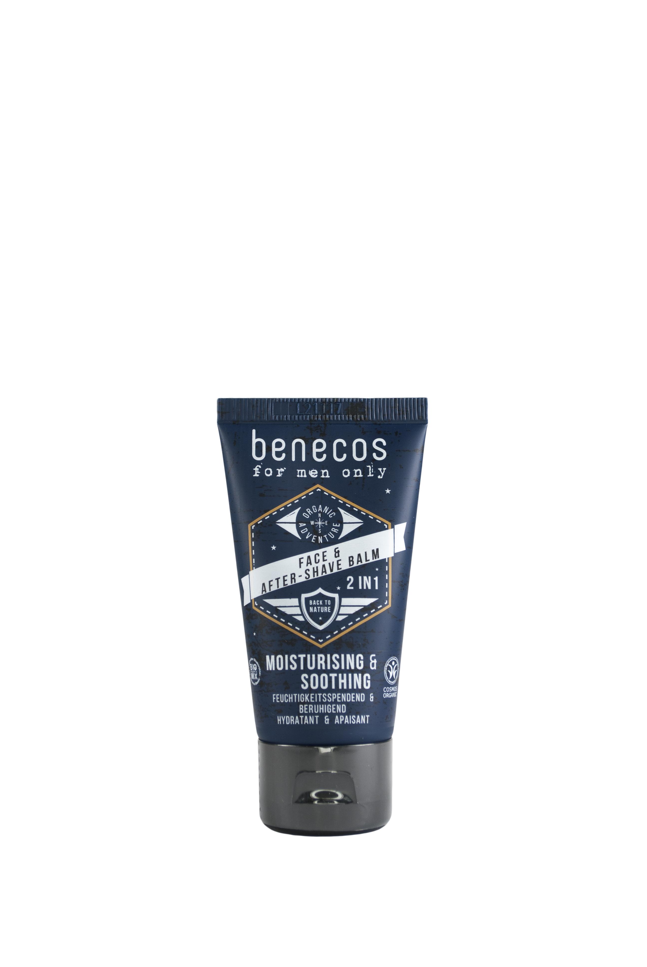 benecos for men only Face&After-Shave Balm 2in1