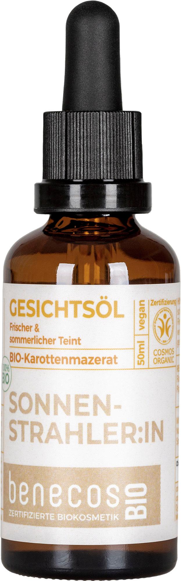 benecos BIO Gesichtsöl Karrottenmazerat