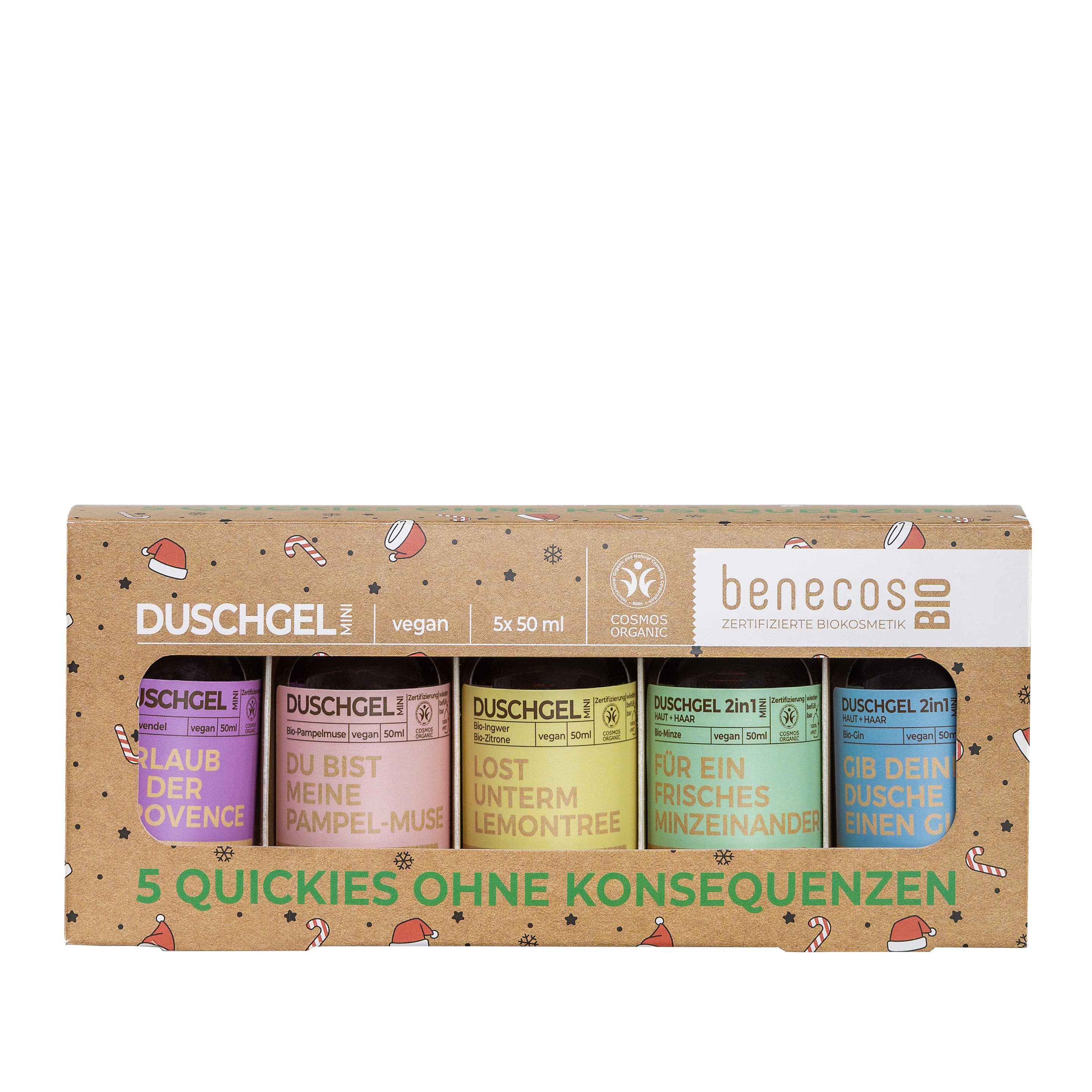 benecos BIO Mini 5 Quickies ohne Konsequenzen Geschenkpackung