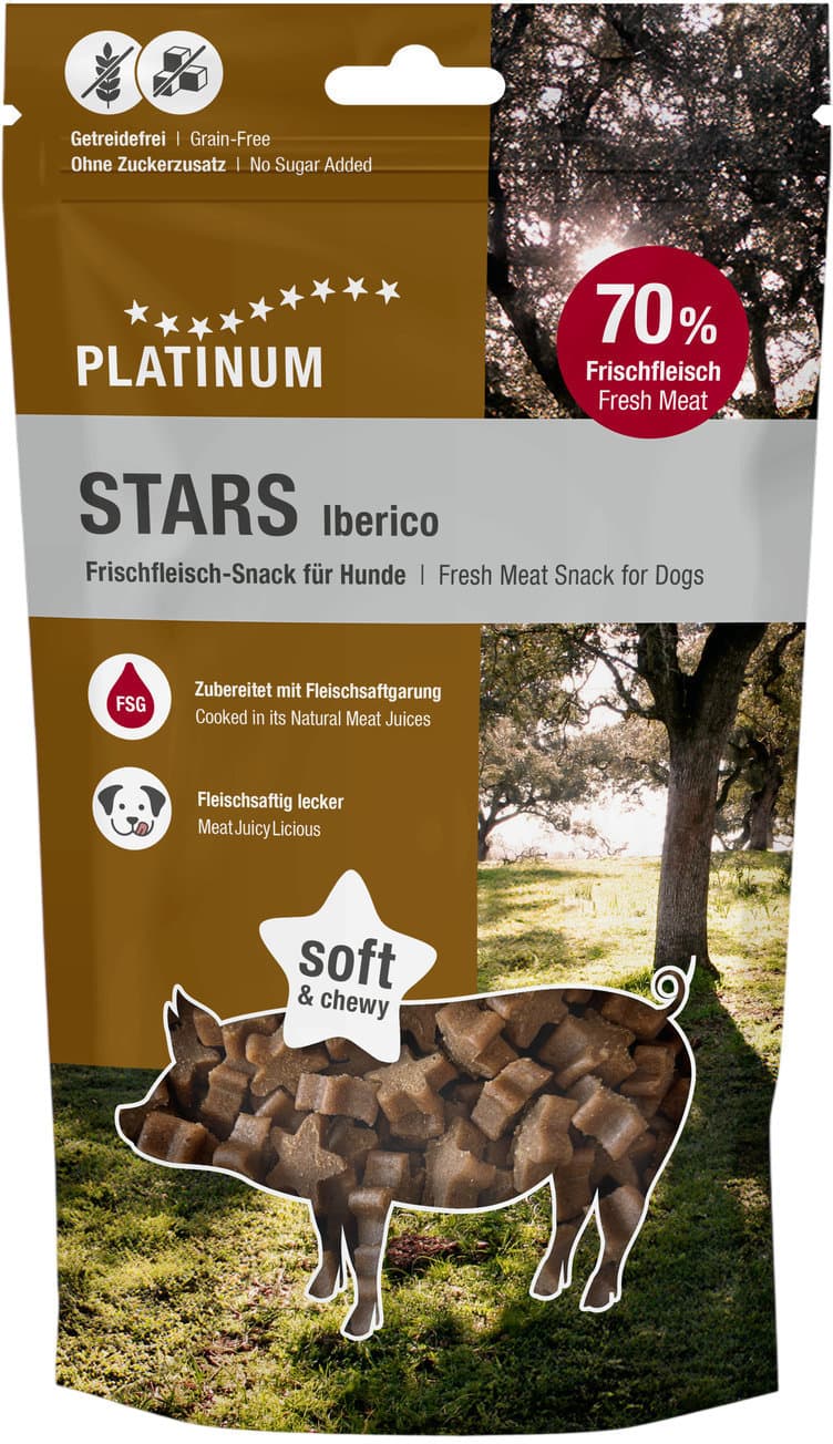 PLATINUM Hundesnack Stars Iberico