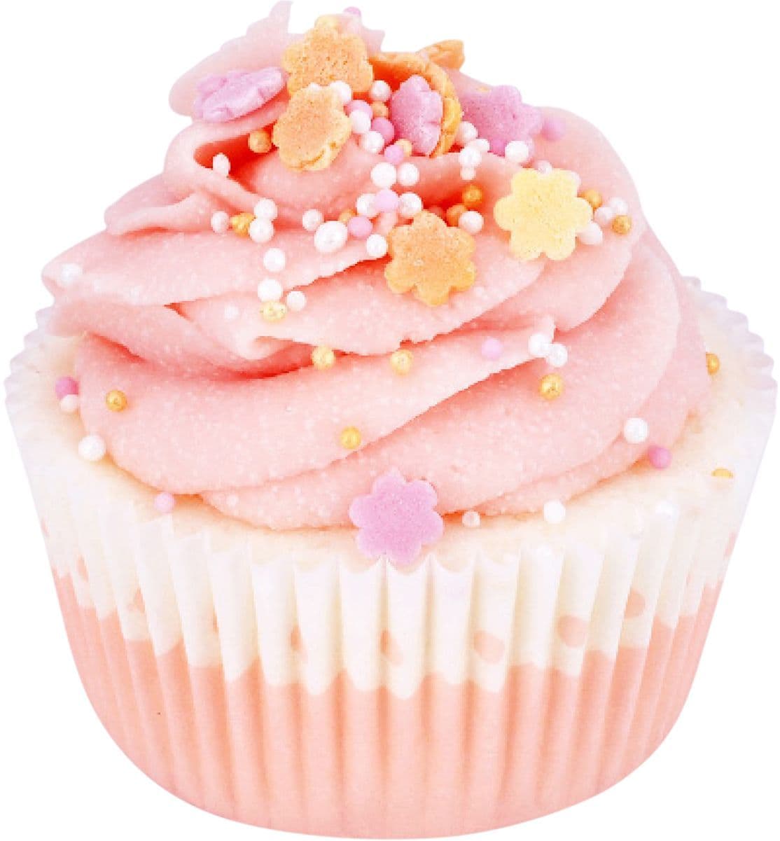BadeFee Badecupcake Rosa Wölkchen