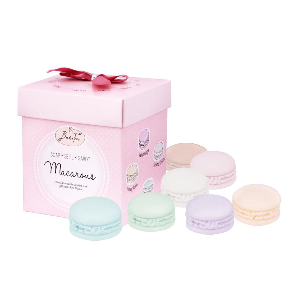 BadeFee Geschenkset Seifen Macarons