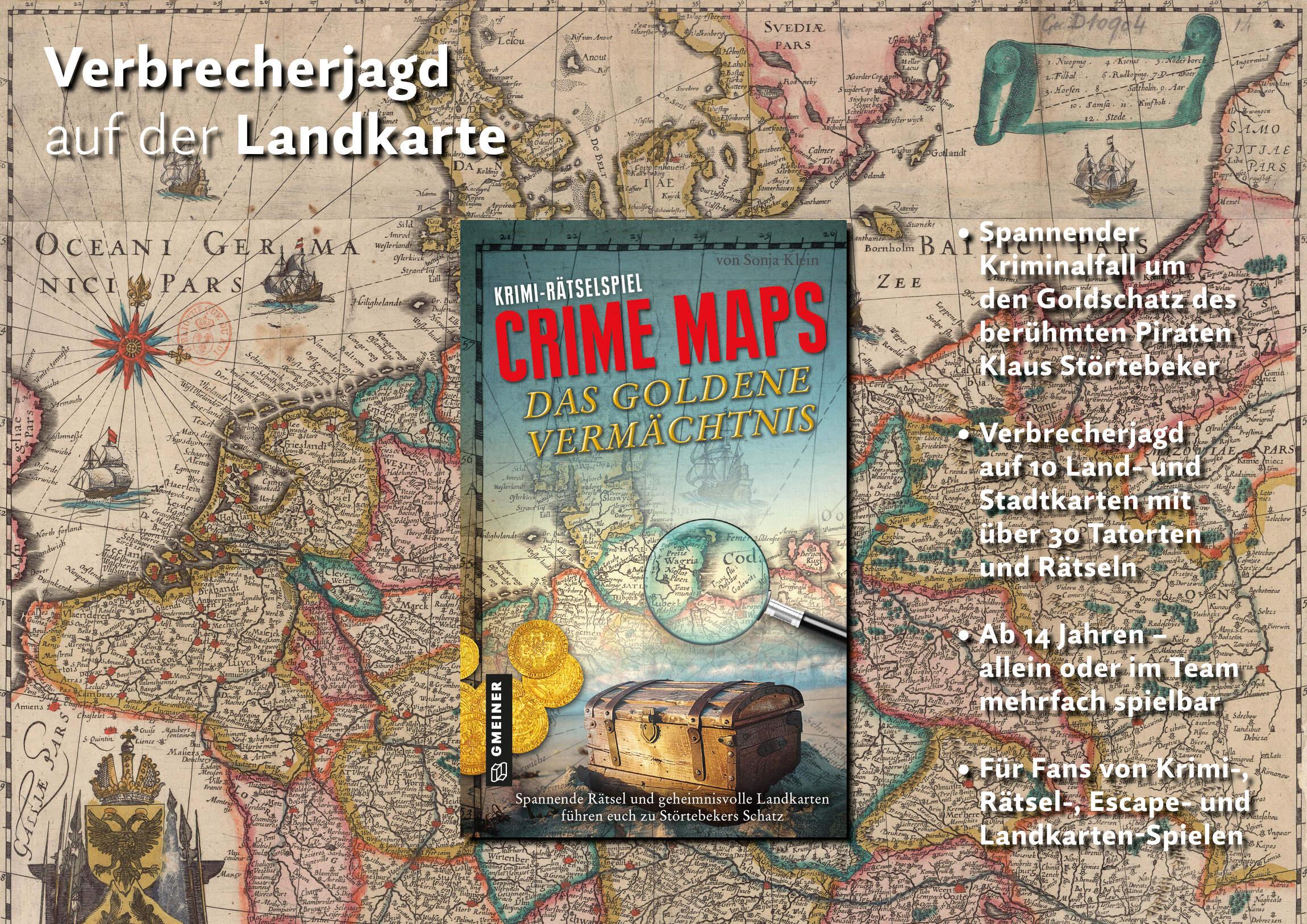 GMEINER-Verlag - Crime Maps - Das goldene Vermächtnis