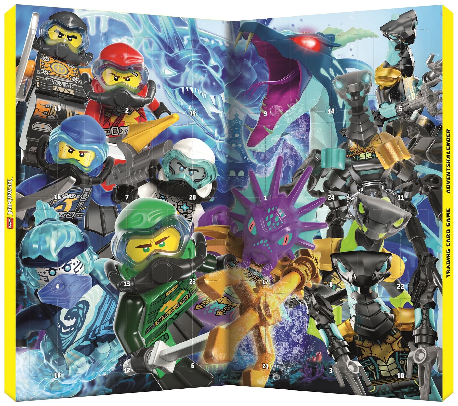 Blue Ocean - Lego Ninjago Trading Cards Adventskalender 2022