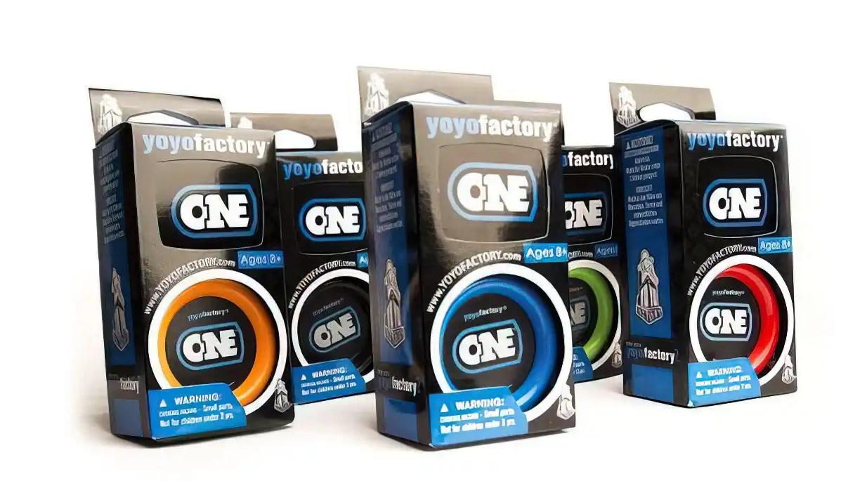 Produktbild YoYoFactory ONE TM - YoYo für Beginner und Fortgeschrittene Ø 53 mm B 30 mm 58 g orange inkl. 2 Kugellager 2 von 2