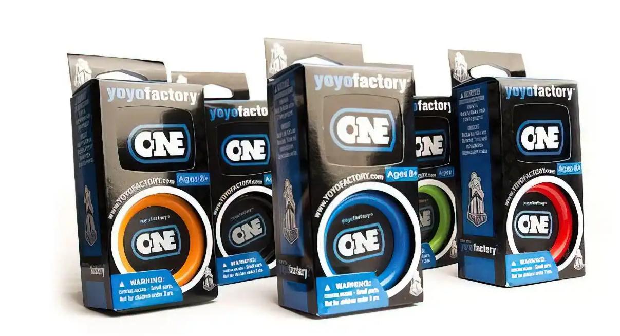 Produktbild YoYoFactory ONE TM - YoYo für Beginner und Fortgeschrittene Ø 53 mm B 30 mm 58 g grün inkl. 2 Kugellager 2 von 2