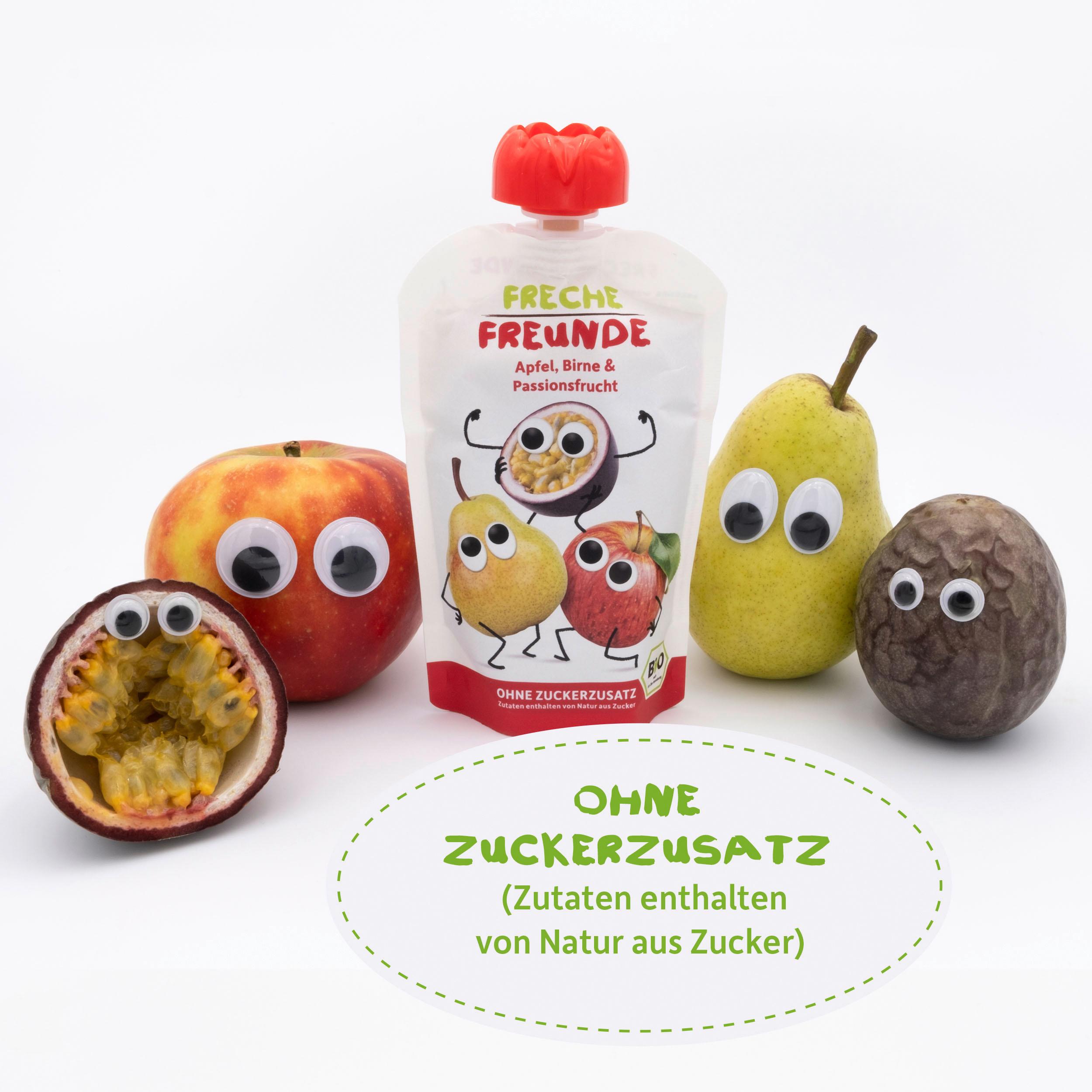 Produktbild Freche Freunde Quetschie Apfel, Birne&Passionsfrucht 7 von 19