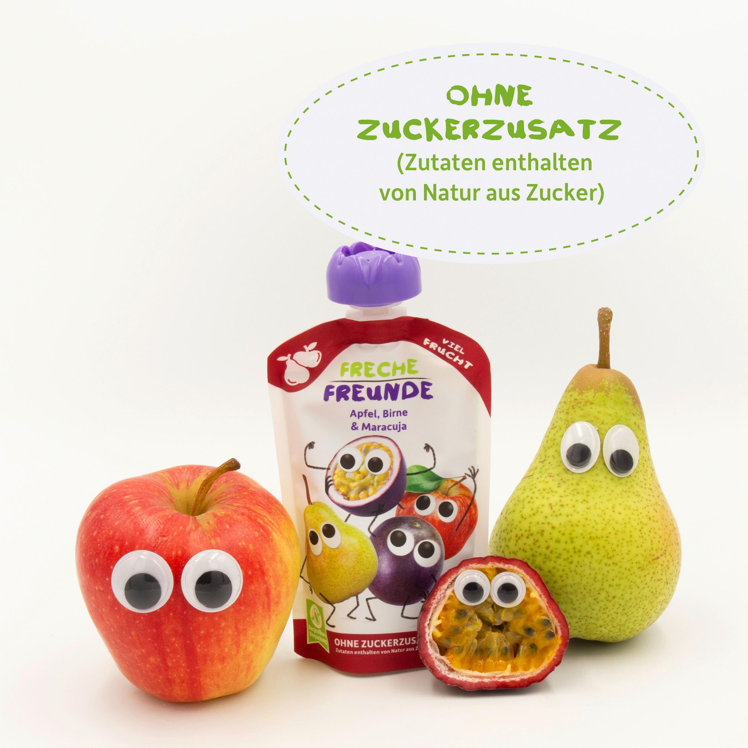 Produktbild Freche Freunde Quetschie Apfel, Birne&Passionsfrucht 6 von 19