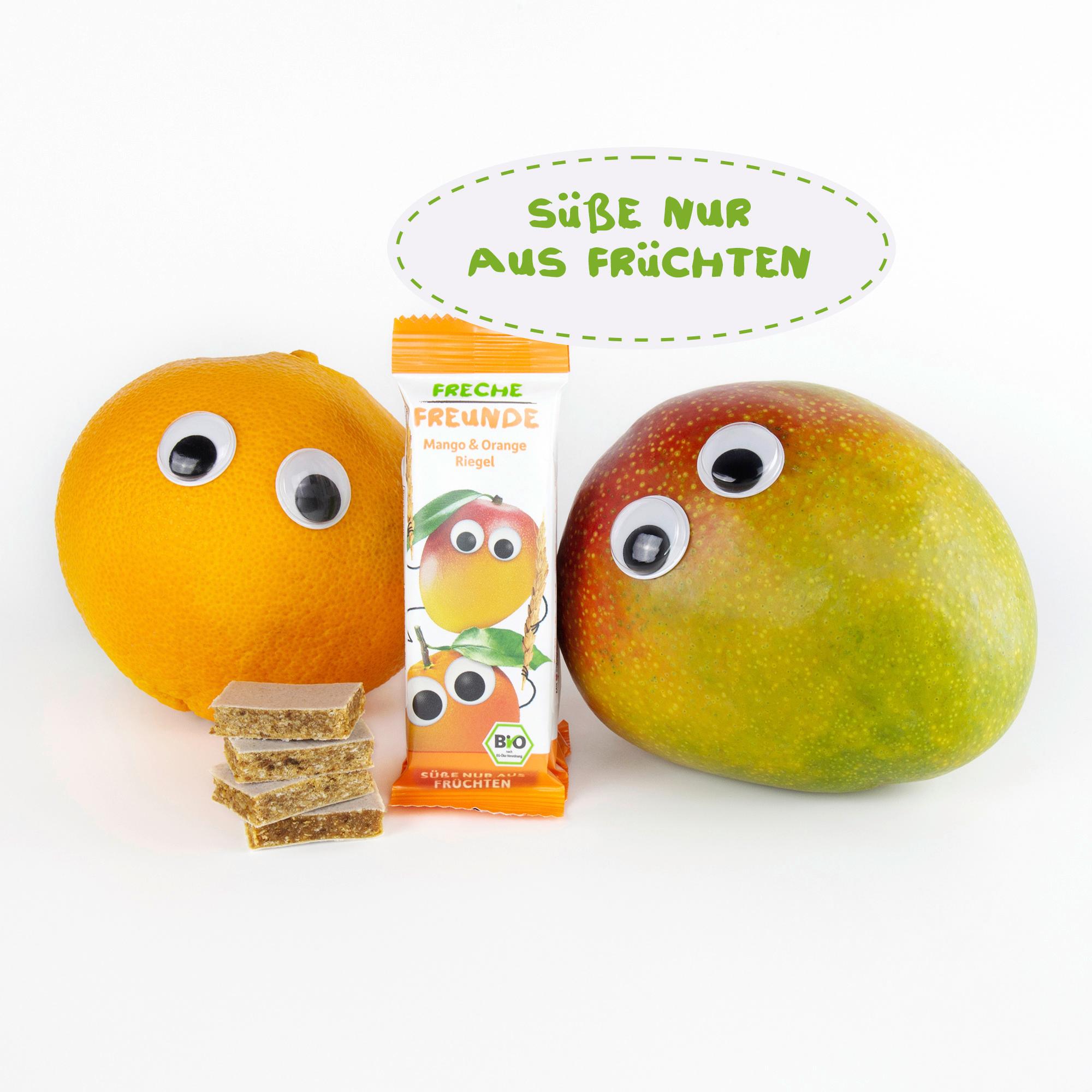 Produktbild Freche Freunde Bio Frecher Riegel Mango&Orange 4x23g 7 von 12