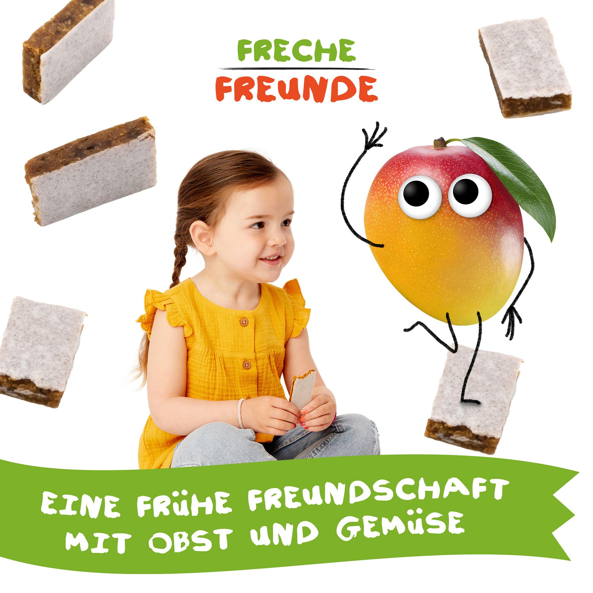 Produktbild Freche Freunde Bio Frecher Riegel Mango&Orange 4x23g 5 von 12