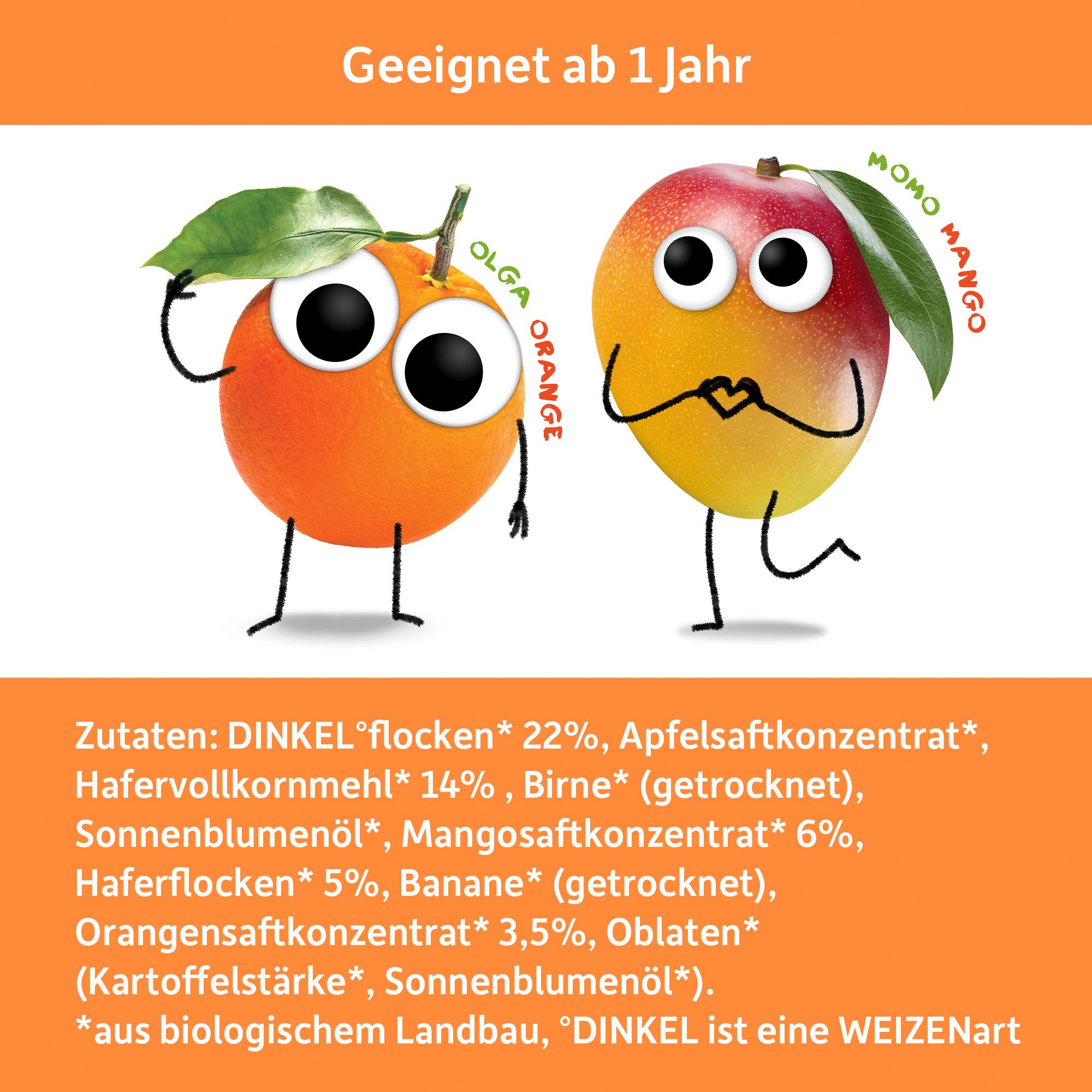 Produktbild Freche Freunde Bio Frecher Riegel Mango&Orange 4x23g 4 von 12