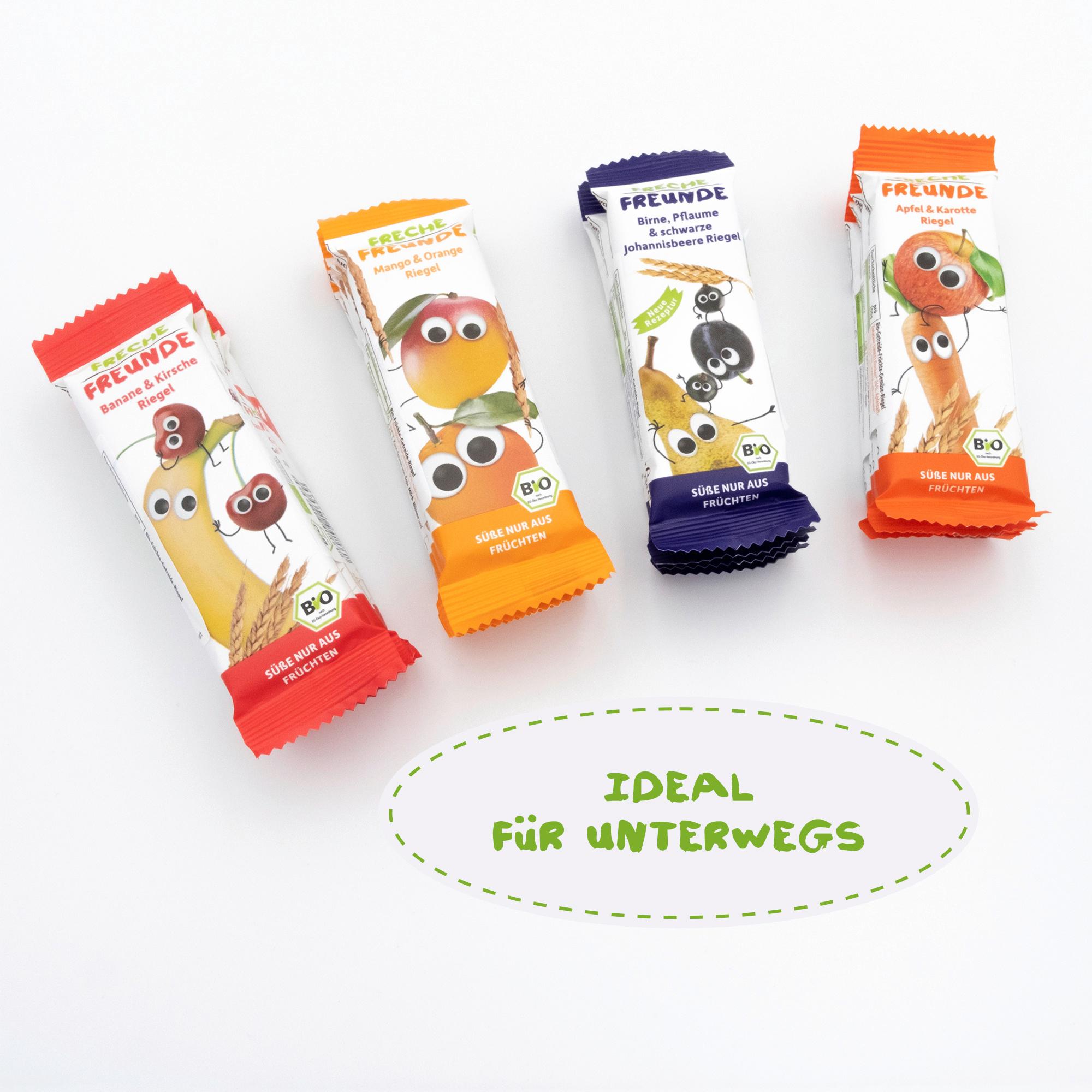Produktbild Freche Freunde Bio Riegel Pflaume&Brombeere 4x23g 6 von 11