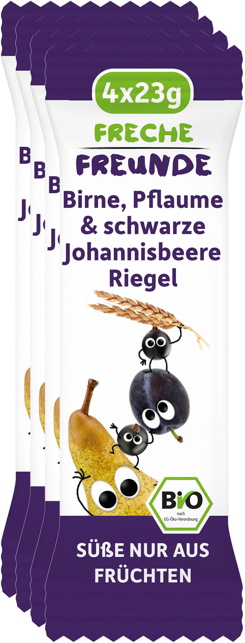 Produktbild Freche Freunde Bio Riegel Pflaume&Brombeere 4x23g 4 von 11