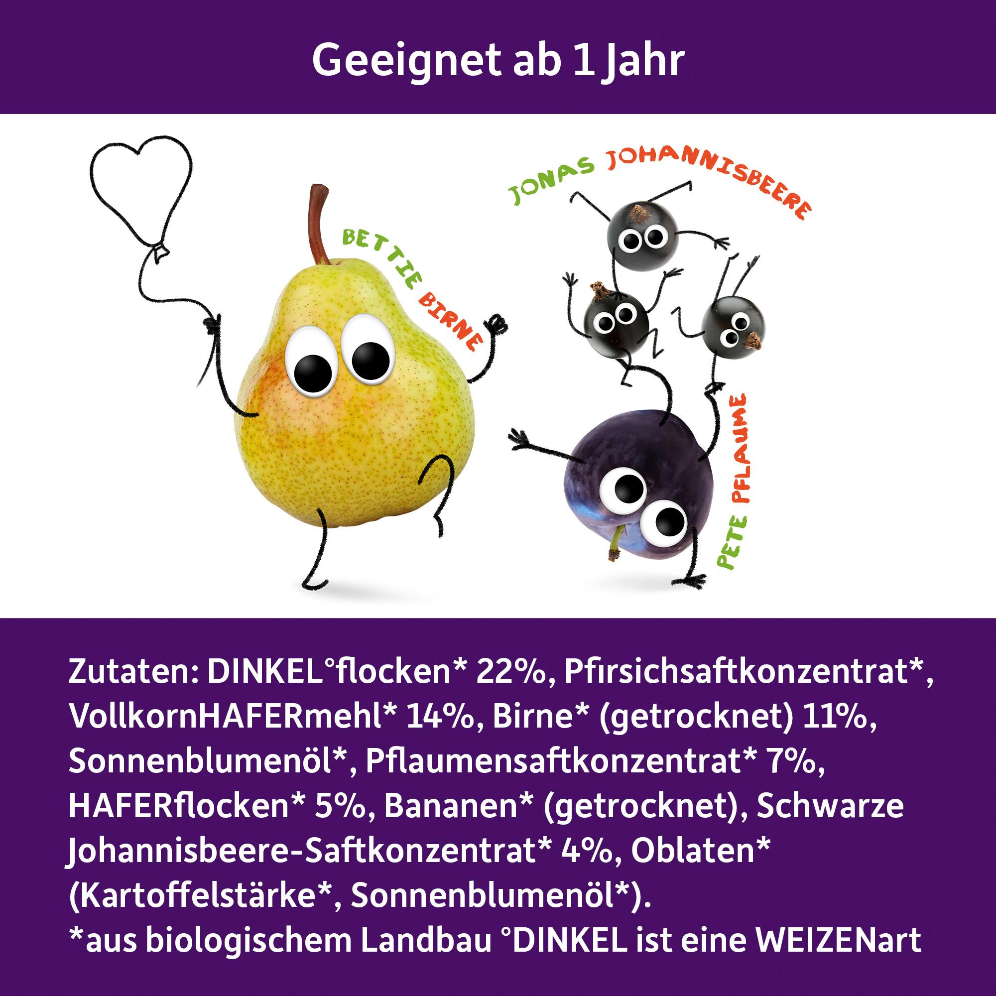 Produktbild Freche Freunde Bio Riegel Pflaume&Brombeere 4x23g 2 von 11