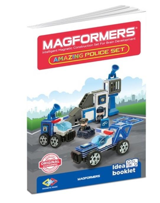 Produktbild Magformers 278-55 - Amazing Police Set 50 Teile 7 von 7
