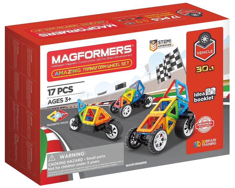 Magformers 278-59 - Amazing Transform Wheel Set 17 Teile