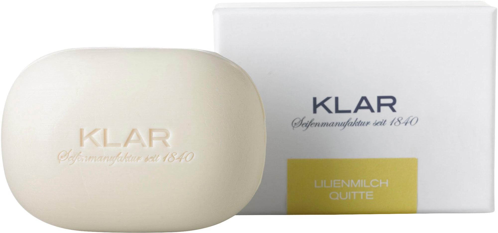 KLAR'S Exklusive Seife Lilienmilch&Quitte
