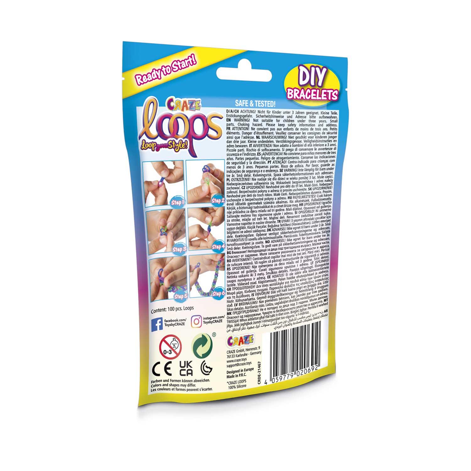 Produktbild CRAZE - LOOPS 100 Stück 7 von 9